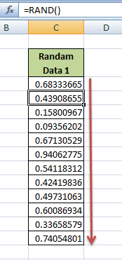 How to Generate Random Spreadsheet Data in Microsoft Excel