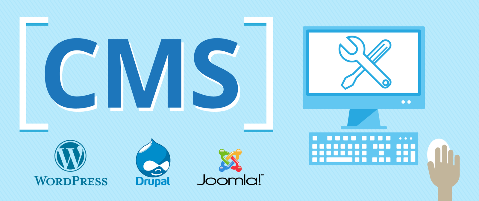 Amazing Comparison Chart of WordPress, Durpal and Joomla